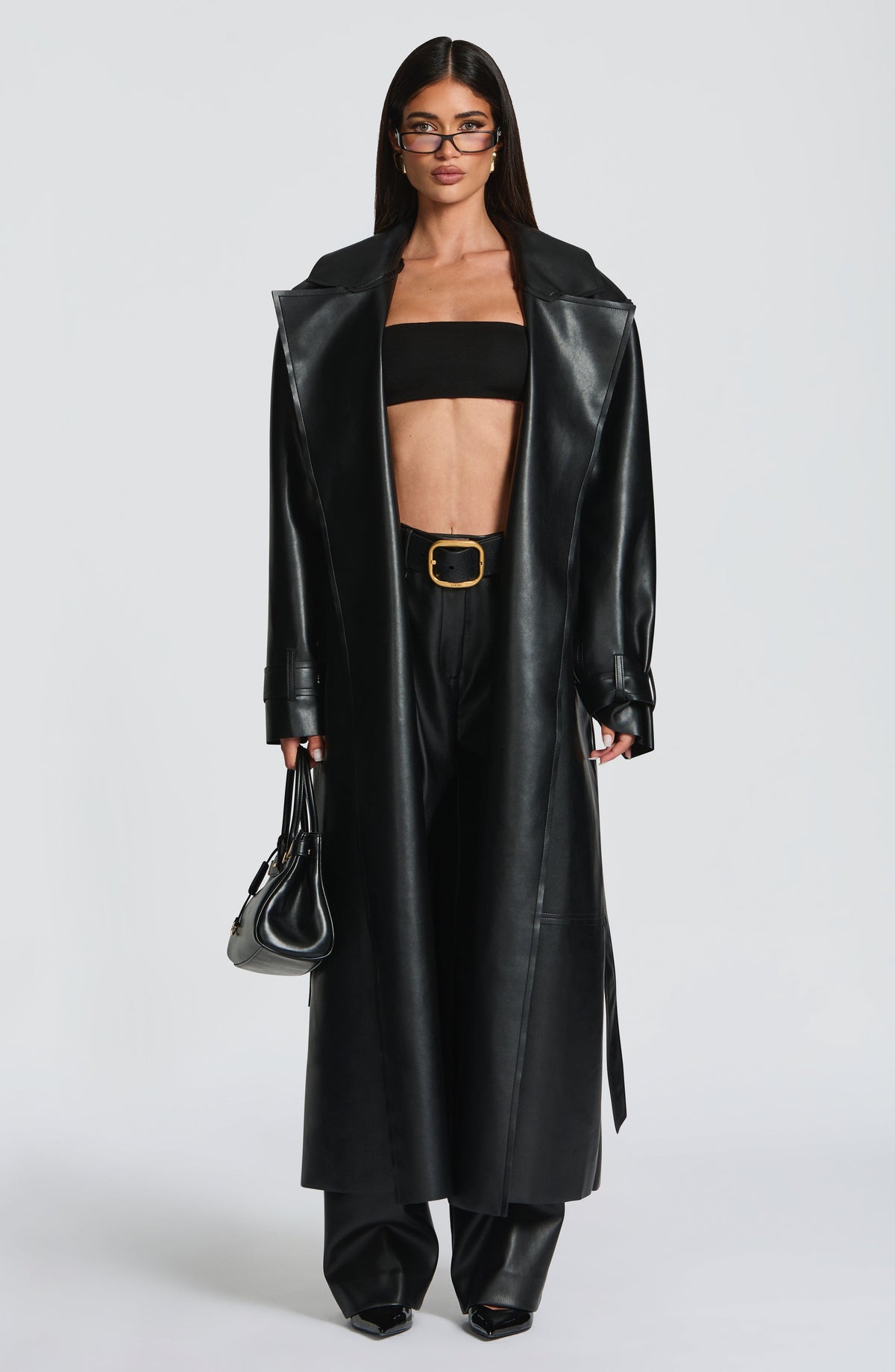 Trench Bridget - Negro | Blanca Vela