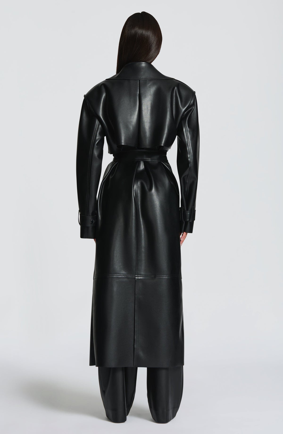 Trench Bridget - Negro | Blanca Vela