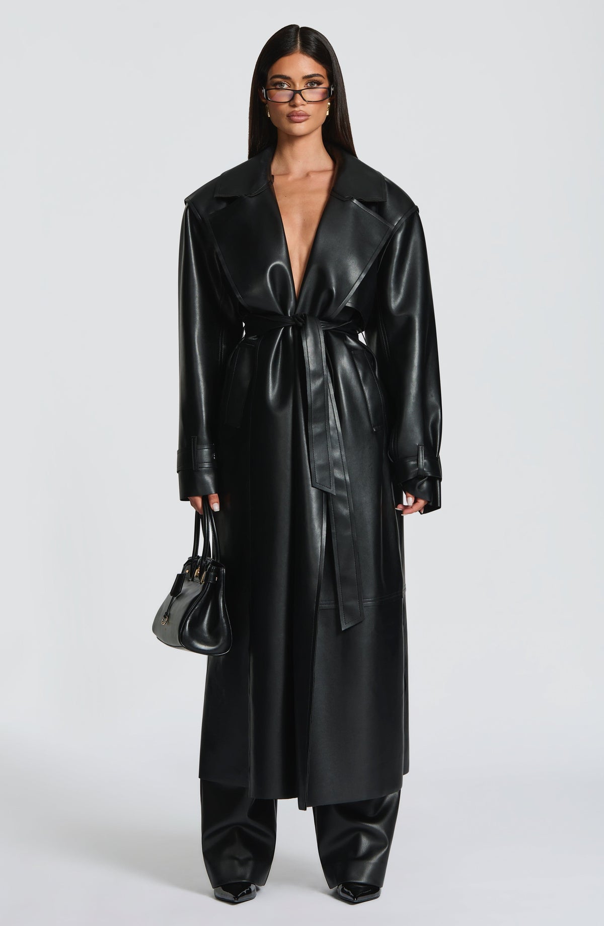 Trench Bridget - Negro | Blanca Vela