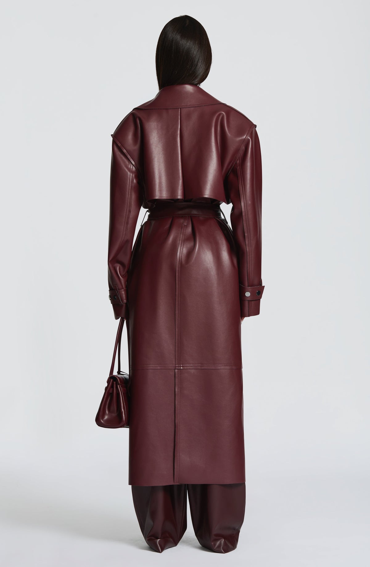 Trench Bridget - Ciruela | Blanca Vela