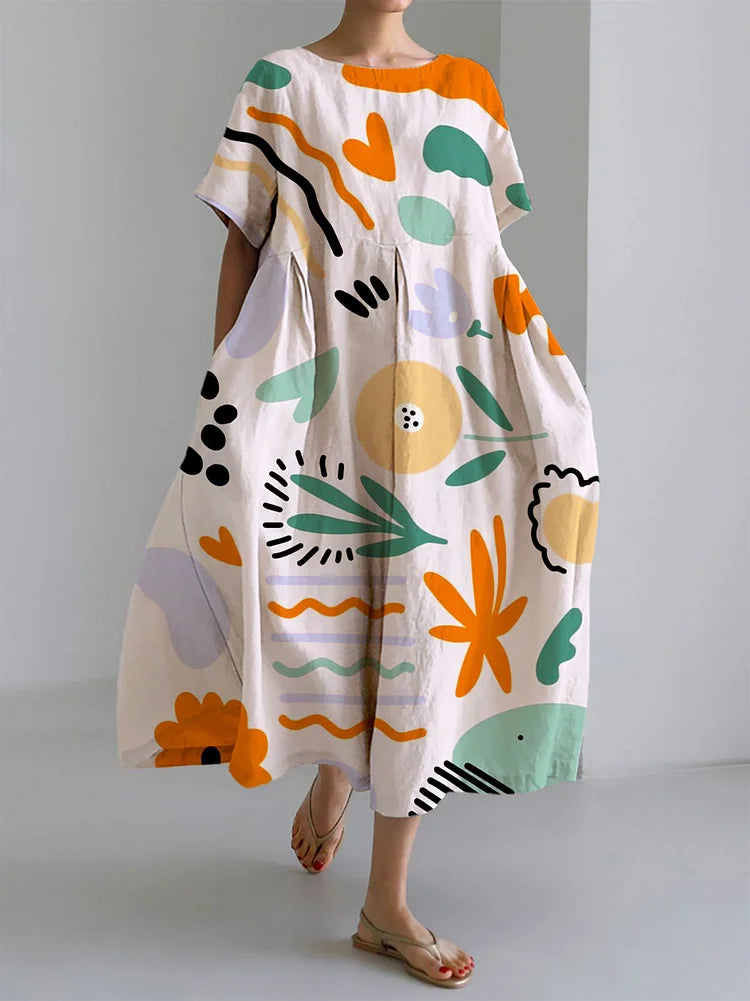 Vestido de verano floral Meli | Blanca Vela