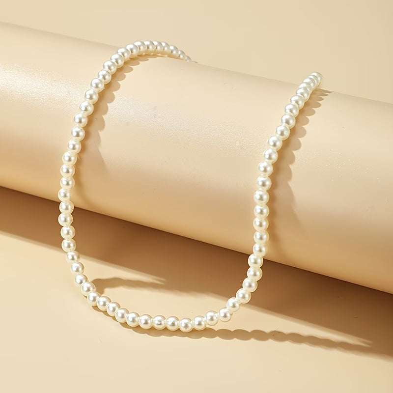 Collar Elegancia Perla | Blanca Vela