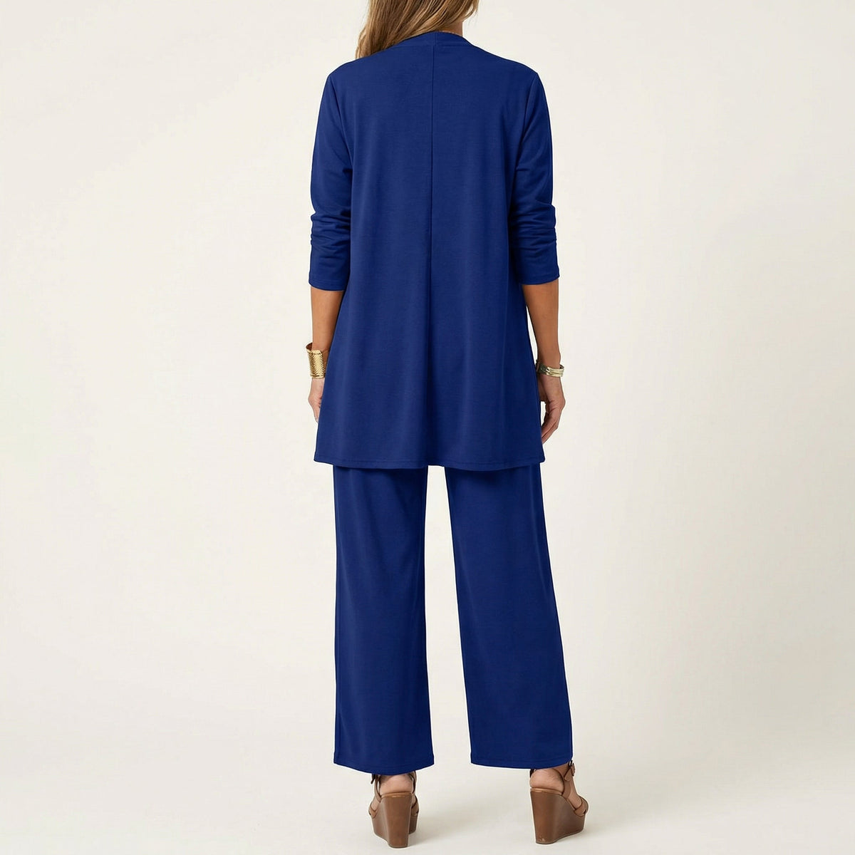 Vivienne | Conjunto Minimalista de 3 Piezas | Blanca Vela