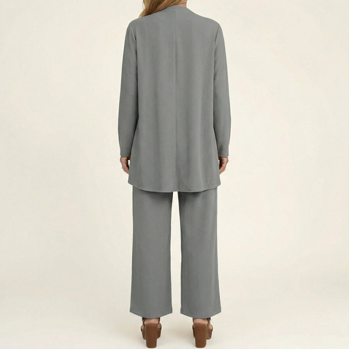 Vivienne | Conjunto Minimalista de 3 Piezas | Blanca Vela
