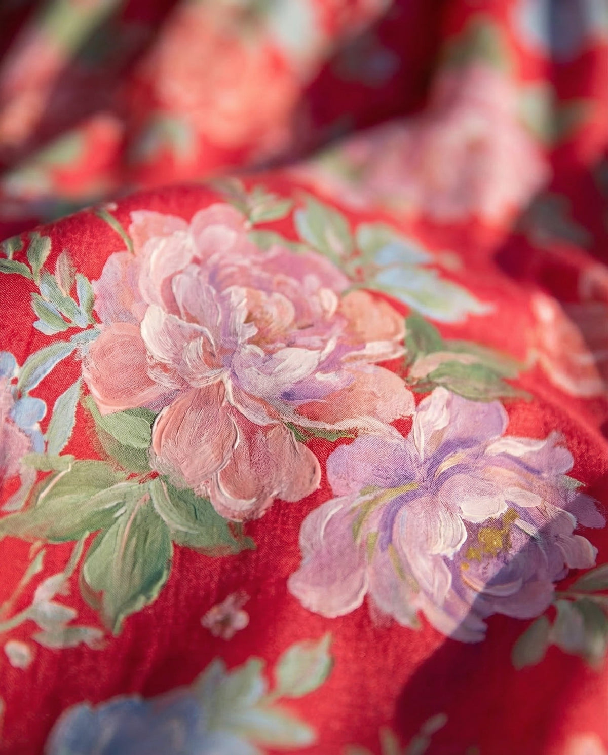 Miriam – Vestido floral con cuello en V | Blanca Vela
