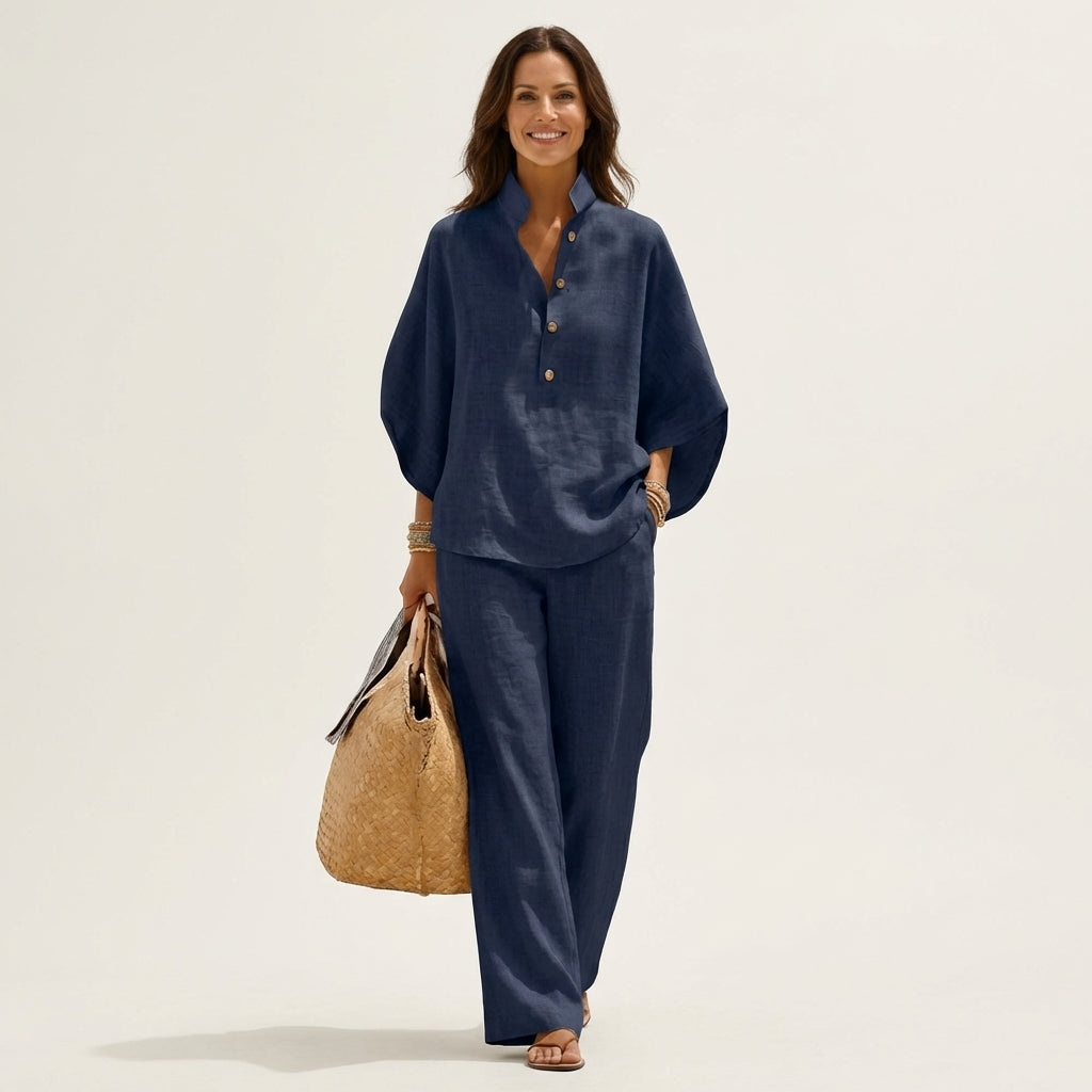 Esther | Conjunto de Dos Piezas | Blanca Vela