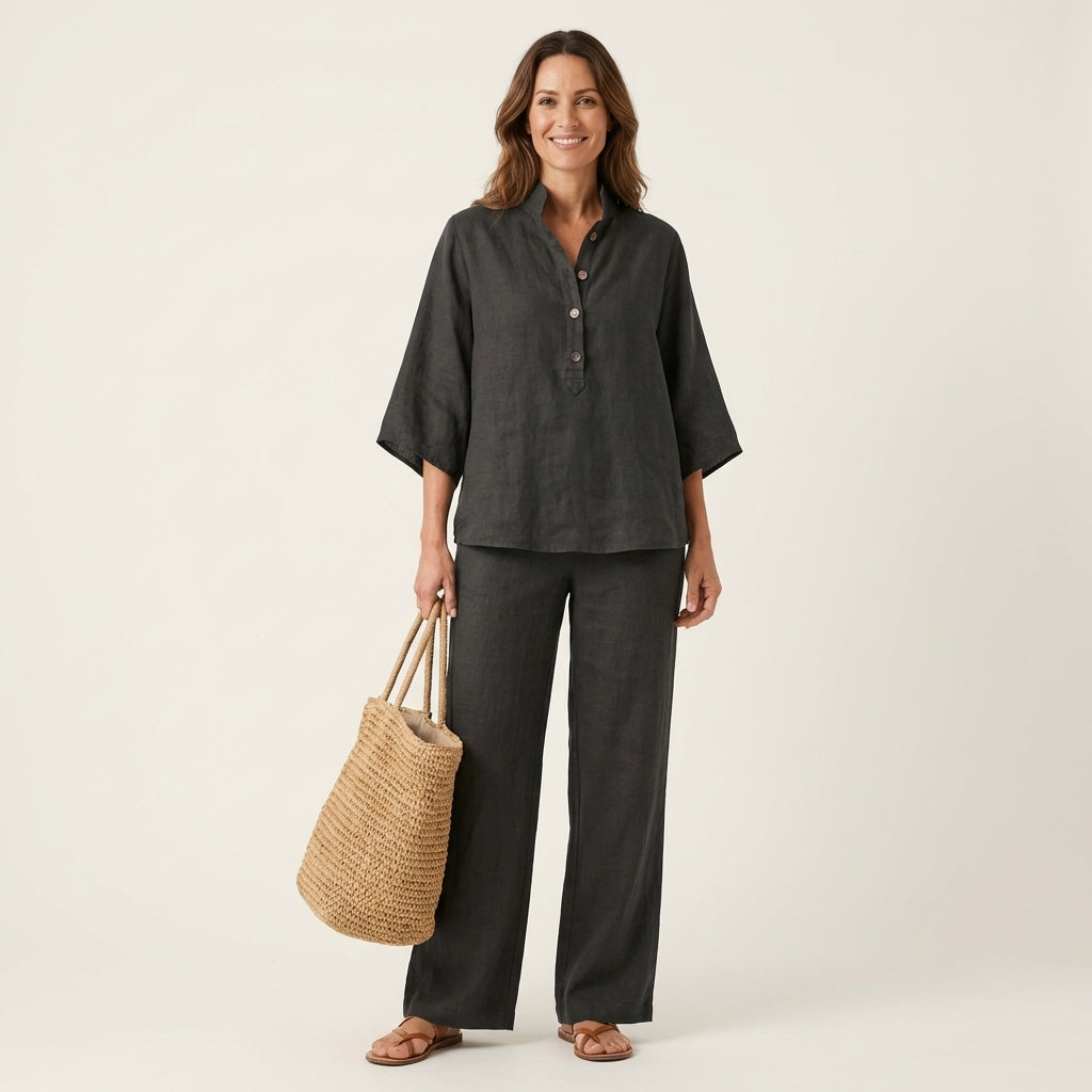 Esther | Conjunto de Dos Piezas | Blanca Vela