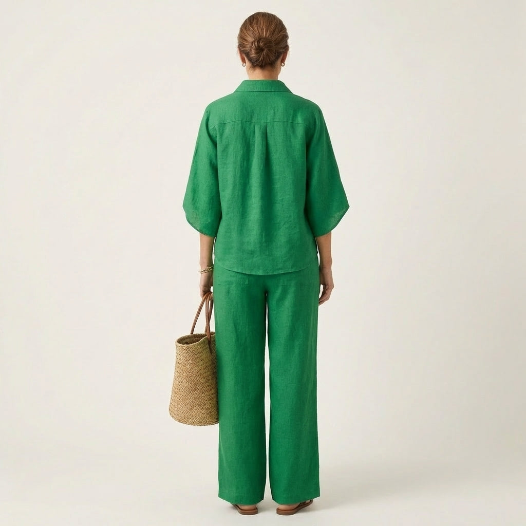 Esther | Conjunto de Dos Piezas | Blanca Vela