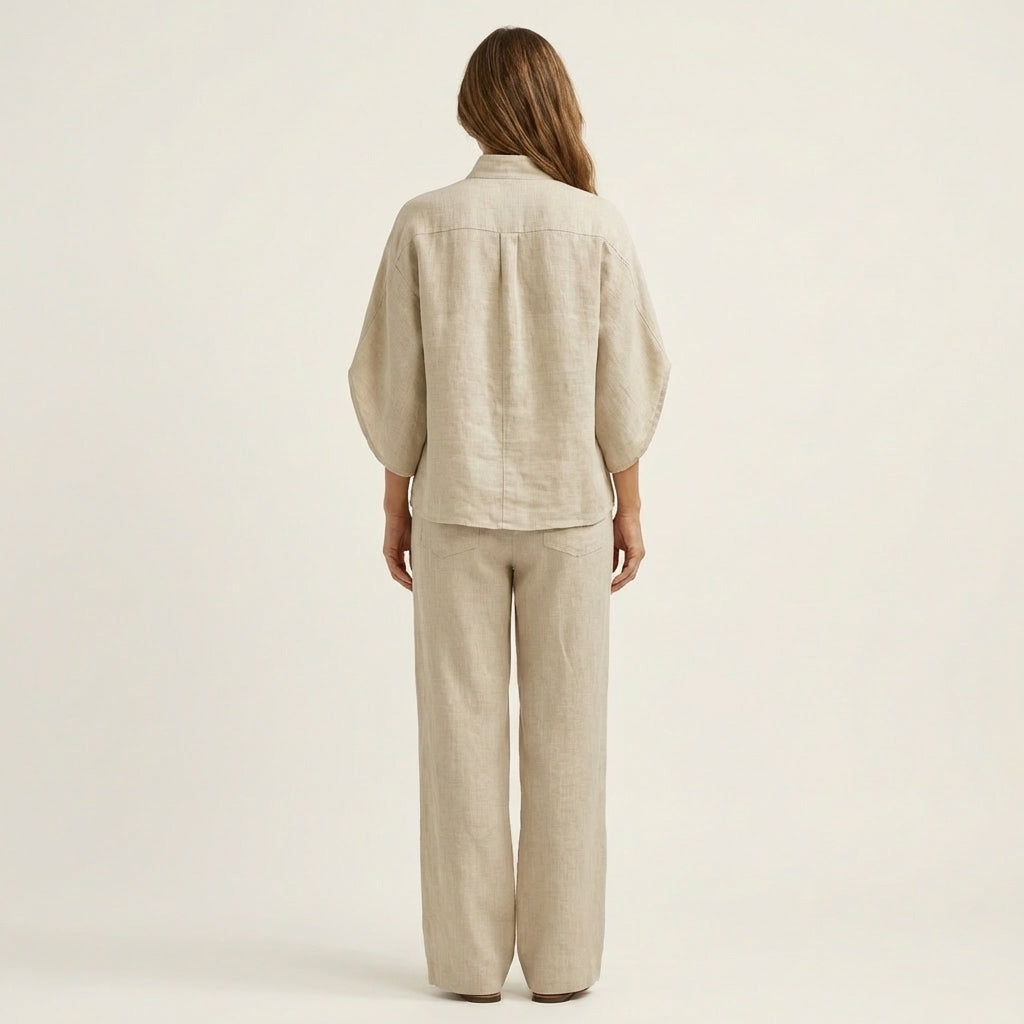 Esther | Conjunto de Dos Piezas | Blanca Vela