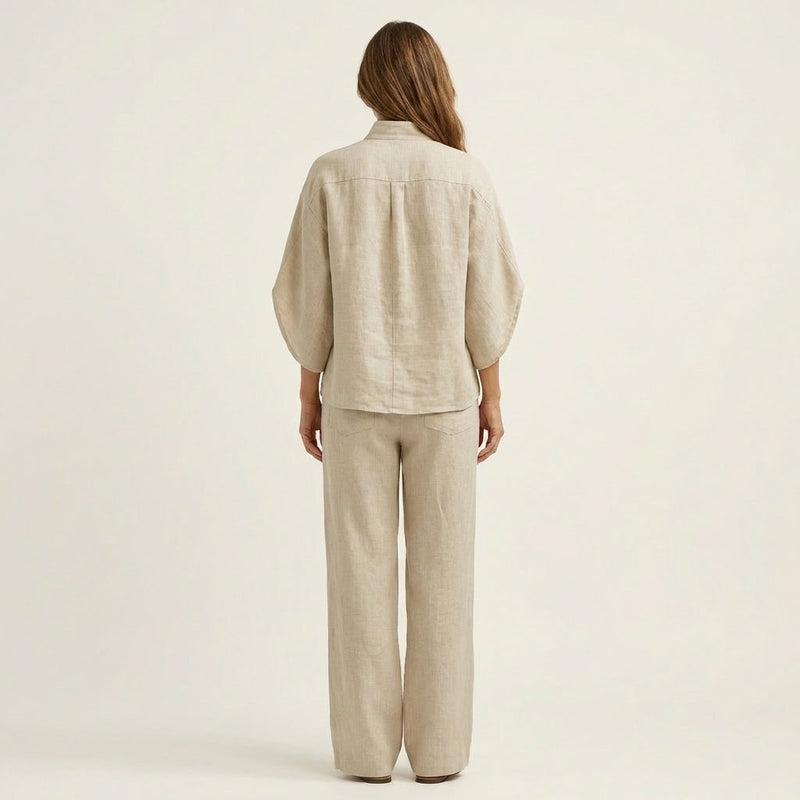 Esther | Conjunto de Dos Piezas | Blanca Vela