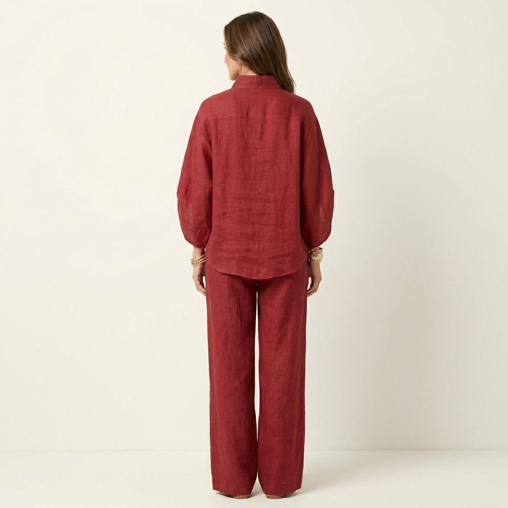 Esther | Conjunto de Dos Piezas | Blanca Vela