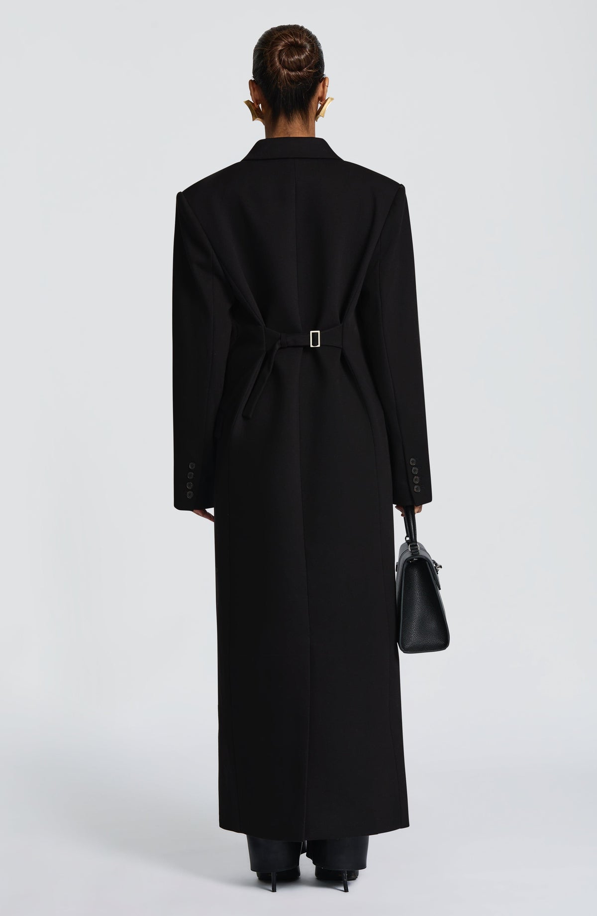 Abrigo Michelle - Negro | Blanca Vela