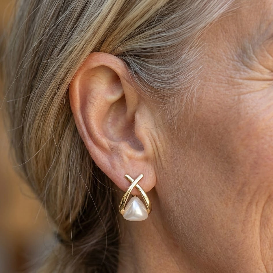 Pendientes de Perla Diarios | Blanca Vela