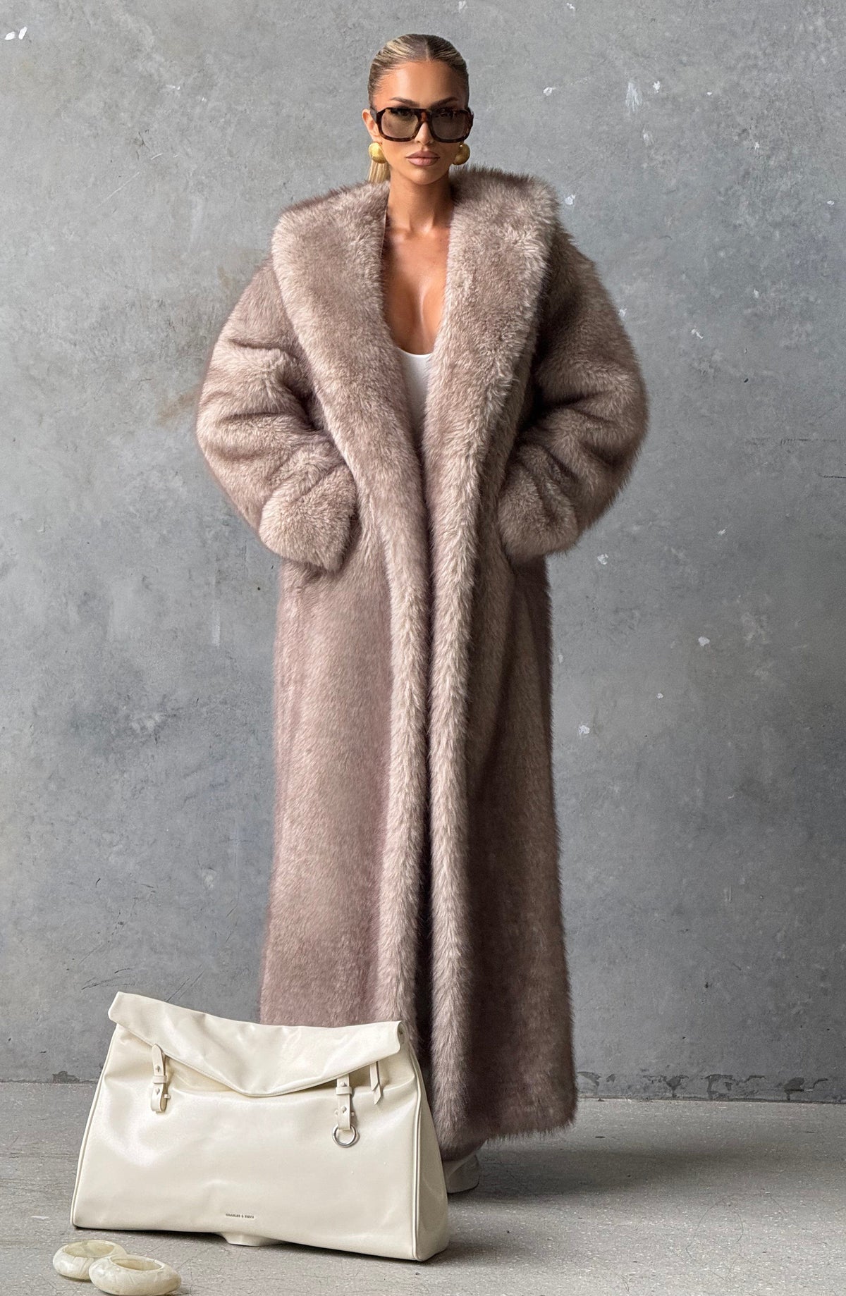 Abrigo Willow - Beige | Blanca Vela