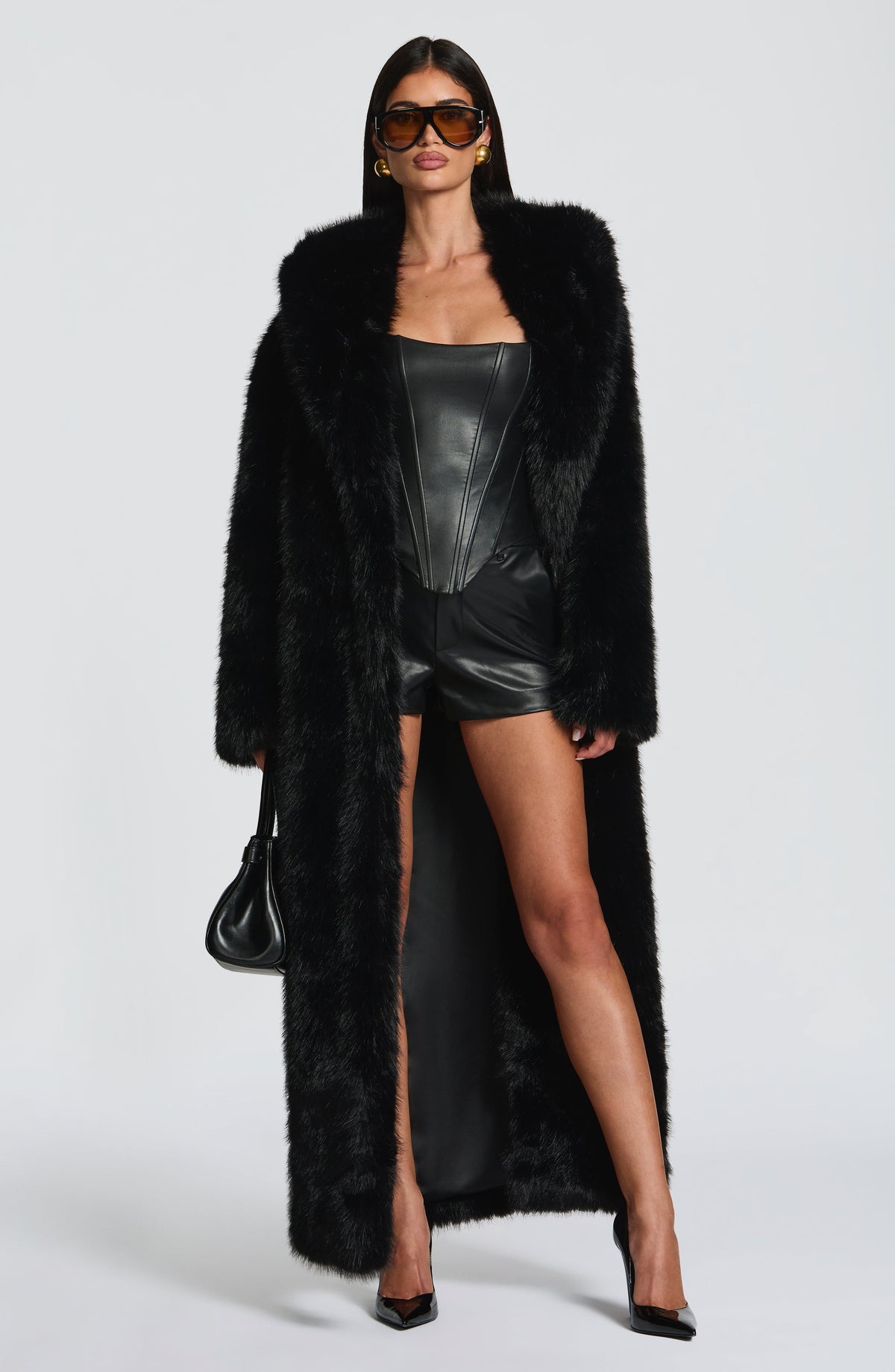 Abrigo Willow - Negro | Blanca Vela