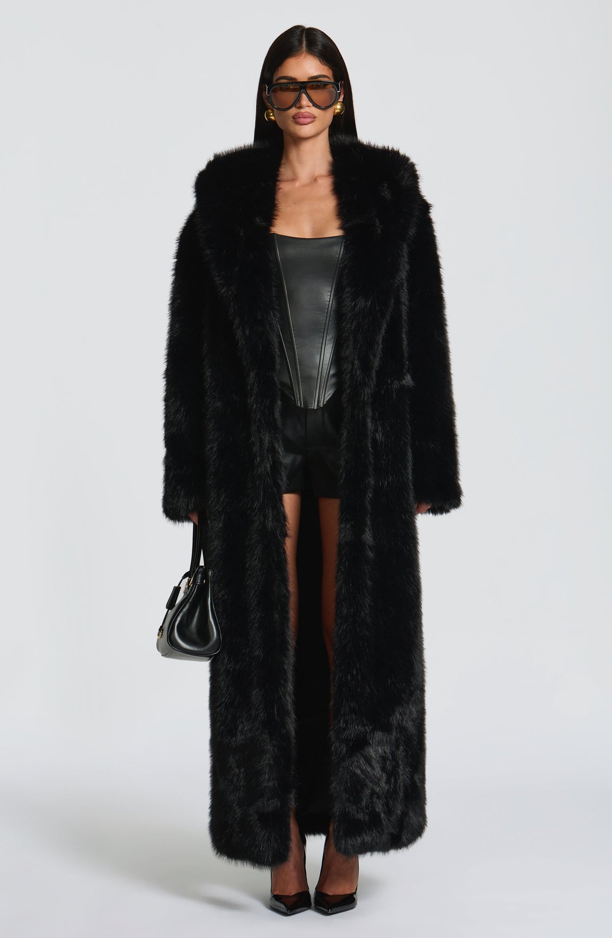 Abrigo Willow - Negro | Blanca Vela